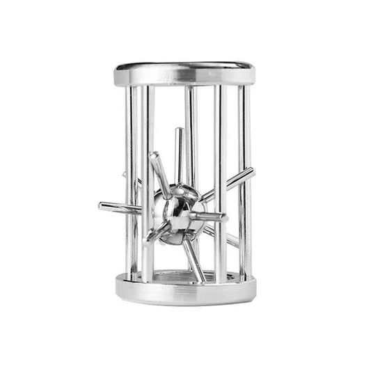 Casse-tête de la Cage d'Argent en Métal