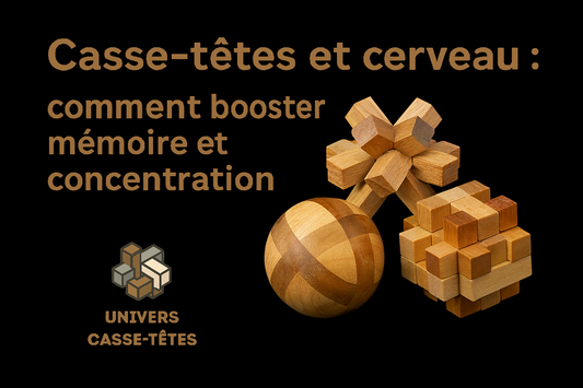 Casse-têtes et cerveau : comment booster mémoire et concentration
